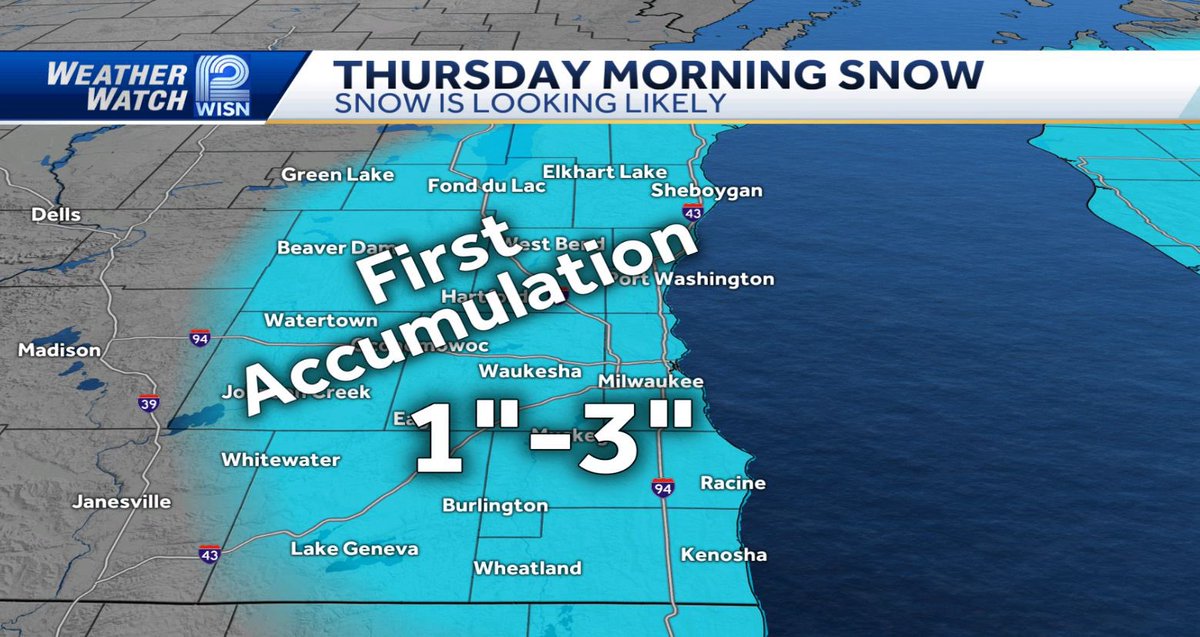 Good morning, friends! Who’s ready for our first snow of the season? Lindsey is tracking an active 48 hours. 

<a href="/WISN12News/">WISN 12 NEWS</a> 4:30-7AM ☔️ ❄️ 💨 

📲WATCH LIVE: wisn.com/nowcast