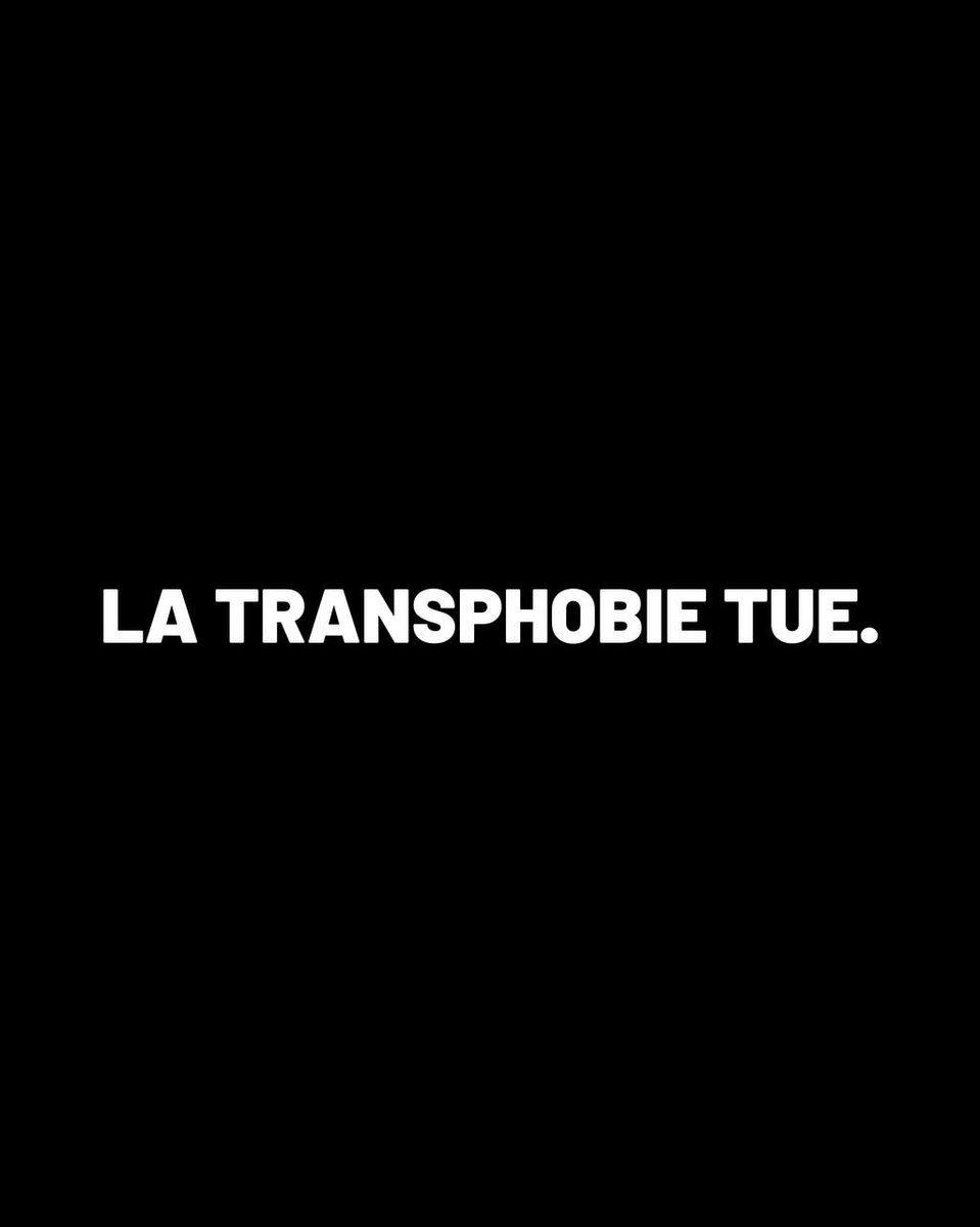 🏳️‍⚧️🕊 Aujourd’hui nous rendons hommage aux personnes transgenres assassinés. Le combat pour la reconnaissance des droits est loin d’être gagné.

La montée de l’extrême droite menace directement leur droit d’exister. 

Parce que la transphobie tue, à jamais mobilisé•es !