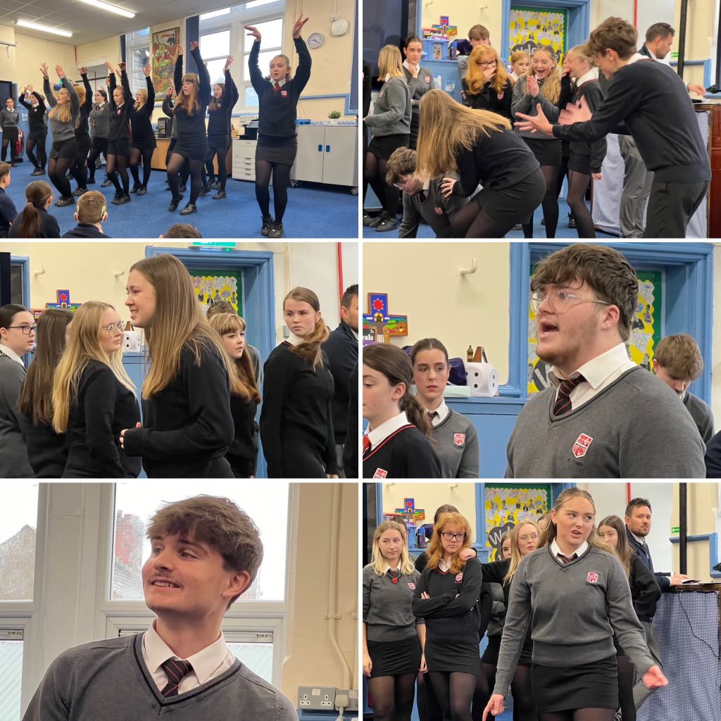 Day 1 of our production roadshow. First stop, <a href="/CoganPrimary/">CoganPrimary</a> with Mr Bennett 👌 Thank you for having us Sir 😀🎭 #roadshow #StCyresChat <a href="/MsHiraniU/">Ms Hirani</a> <a href="/CyresTransition/">St Cyres Transition</a> <a href="/WithersDrama/">Mr Withers</a> <a href="/HopkinTeach/">Richard Hopkin</a>