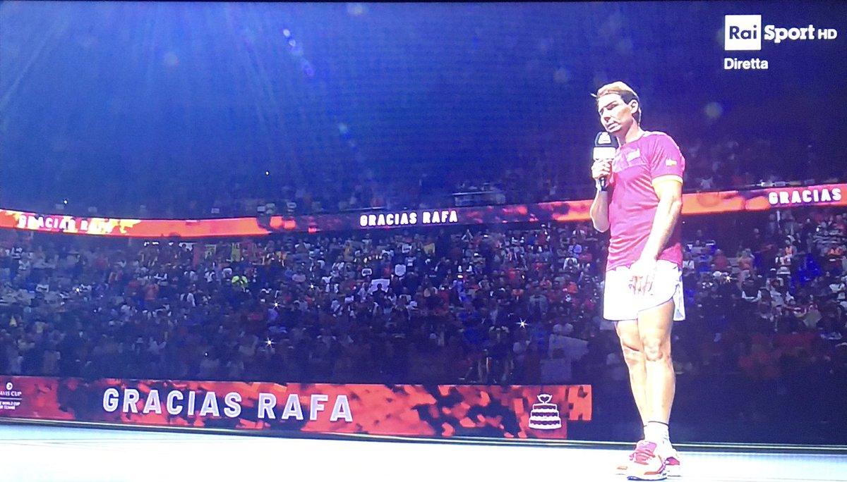 BeaFirenze's tweet photo. Thank you @RafaelNadal !!!! 🎾 forever n: 1 and VAMOS RAFA 🤩 https://t.co/2tfVD7wmYH
