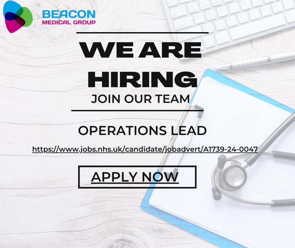 Join the team!
If you are interested in this role and want to find out more to apply please click the link below!
beta.jobs.nhs.uk/candidate/joba…