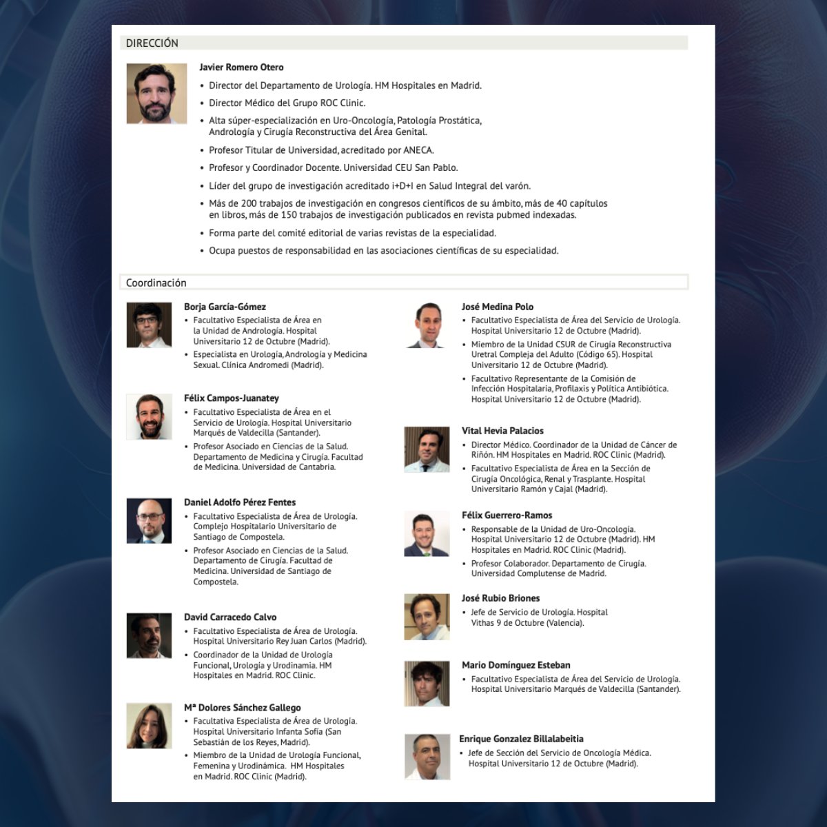 ROC Clinic (@roc_urologia) on Twitter photo 🎓 ¡Abierto el plazo de inscripción el Máster en Urología de <a href="/UCAM/">UCAM Universidad</a> y <a href="/Panamericanaesp/">Editorial Médica Panamericana España</a> del que somos profesores! Profundiza en todas las áreas de la especialidad con teoría y casos prácticos.
➕ info: medicapanamericana.com/es-ES/formacio….
#Urología #MásterUrología #FormaciónUrológica 🎓 ¡Abierto el plazo de inscripción el Máster en Urología de <a href="/UCAM/">UCAM Universidad</a> y <a href="/Panamericanaesp/">Editorial Médica Panamericana España</a> del que somos profesores! Profundiza en todas las áreas de la especialidad con teoría y casos prácticos.
➕ info: medicapanamericana.com/es-ES/formacio….
#Urología #MásterUrología #FormaciónUrológica