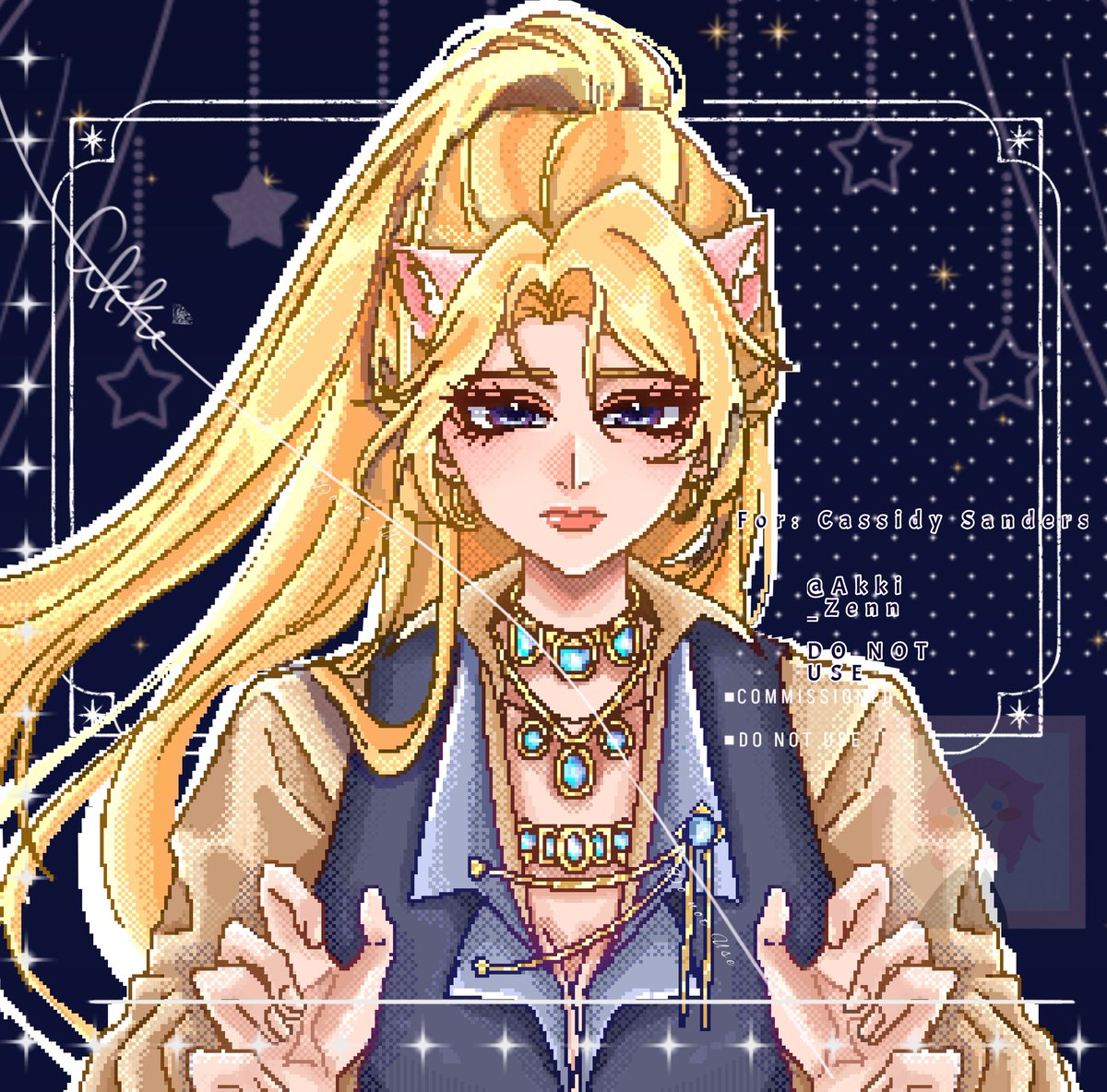 Akki_Zenn's tweet photo. Pixel bust for Cassidy! So glad I finished quick! 

check my vgen if you want one as well! https://t.co/ZZQPh8uRhW

#pixelart #ドット絵 #ArtistOnX #digitalart #VGenComms #VGen  #wipart #artmutuals
#artmoots #pixel https://t.co/Gg3KS9a0mK