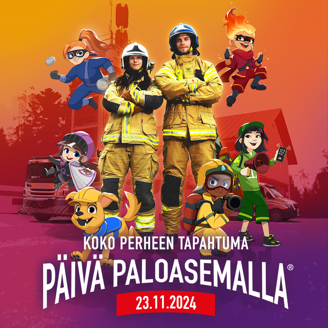 #PäiväPaloasemalla ulottuu lauantaina 23.11. Ahvenanmaalta Utsjoelle, kun mukana on yli 300 paloasemaa!

🔋 Tänä vuonna yhtenä tapahtumarastina on paristojen ja akkujen kierrättäminen.

📍 Katso lisätiedot ja tapahtumapaikat: spek.fi/yli-300-paiva-…

<a href="/Palosuojelurah/">Palosuojelurahasto</a> <a href="/RecserOy/">Paristokierrätys</a>