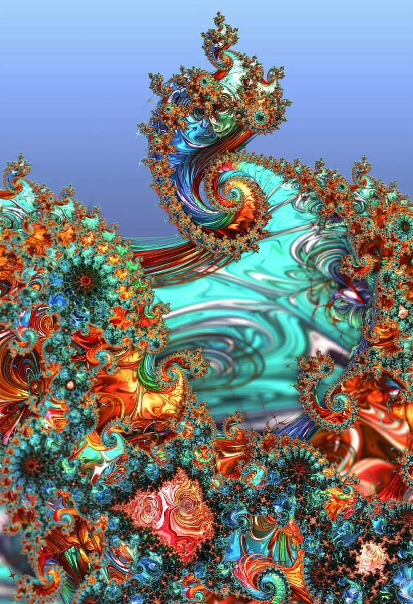 metafractalist's tweet image. Today, to celebrate the 100th birthday of Benoît Mandelbrot [1924-2010], I offer you an exclusive 3D overview of the &quot;Seahorse Valley&quot; of the Mandelbrot Set generated from a spherical dynamical system. #mathart, #fractals, #mandelbrot