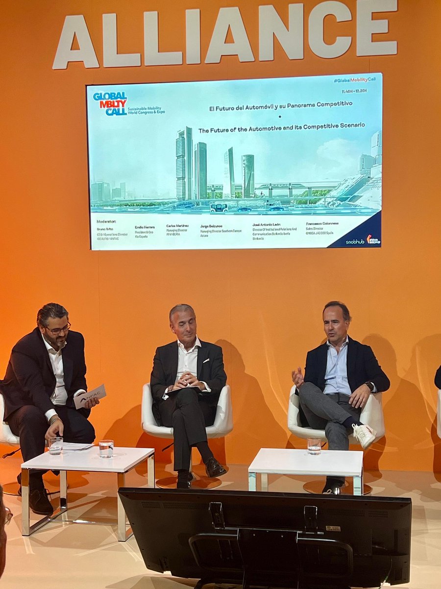 BMW Group España (@bmwgroupespana) on Twitter photo Carlos Martínez Director de <a href="/MINIEspana/">MINI España</a> esta en <a href="/Globalmobcall/">Global Mobility Call</a> debatiendo sobre el Futuro del Automóvil y el panorama competitivo. Carlos Martínez Director de <a href="/MINIEspana/">MINI España</a> esta en <a href="/Globalmobcall/">Global Mobility Call</a> debatiendo sobre el Futuro del Automóvil y el panorama competitivo.