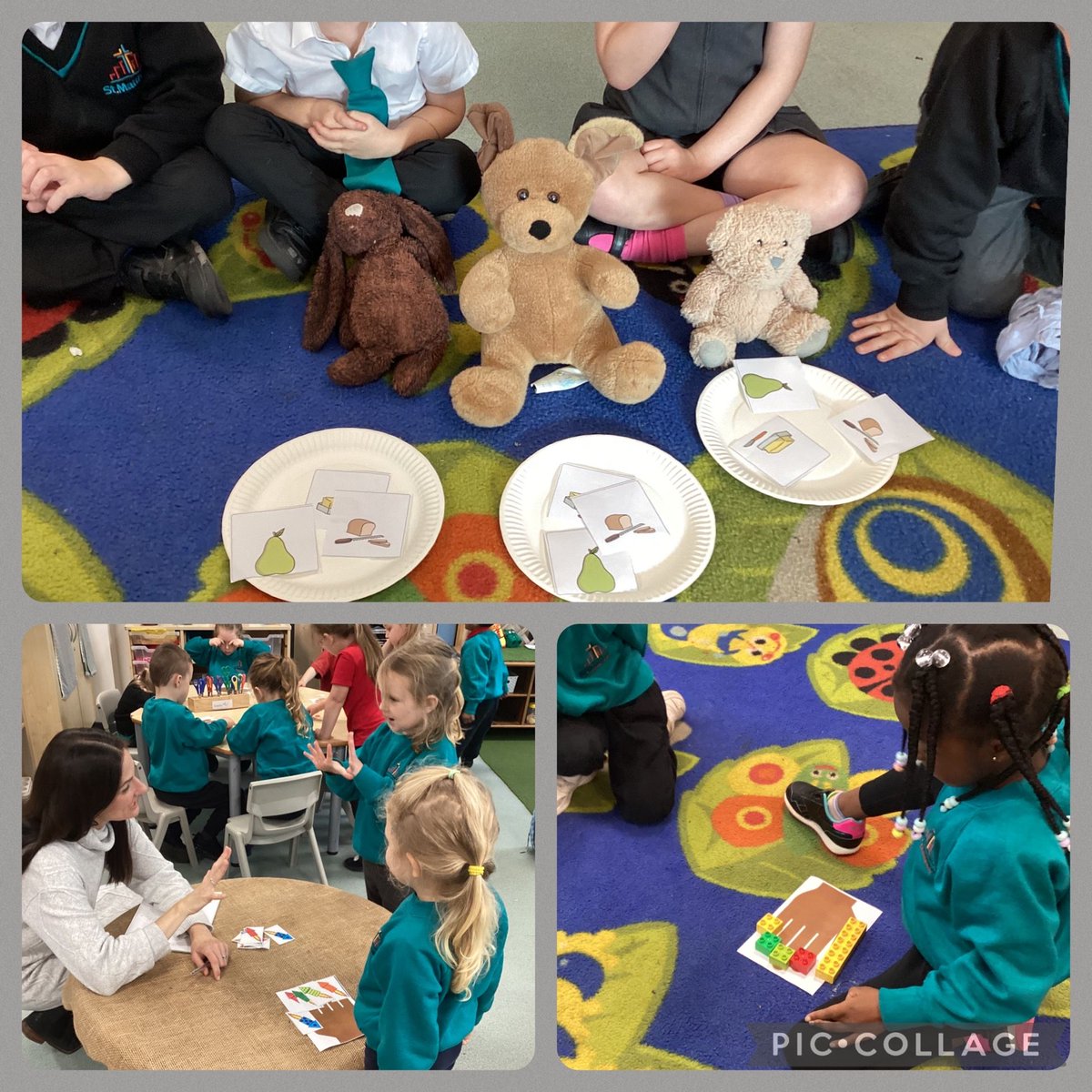 So far this term Reception have loved exploring the composition of numbers up to 5 and how to make groups that are equal. We apply these skills in a range of contexts with different manipulatives to help us master them before we move onto bigger numbers. #LetYourLightShine