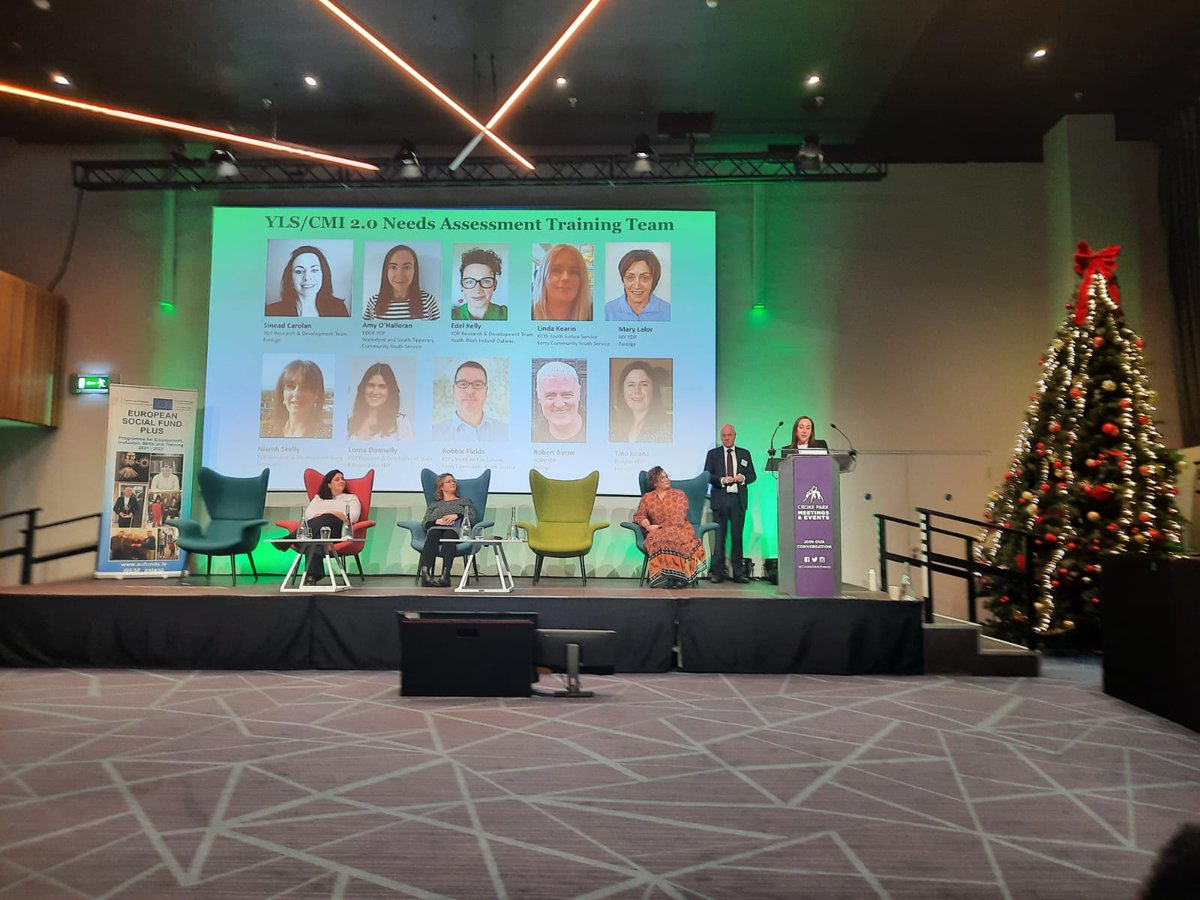 REPPP team members Caitlin Lewis and Edel Kelly Cannon presented on the role and work of the Youth Diversion Project (YDP) Research &amp; Development Team at yesterday's YDP National Conference in Croke Park.