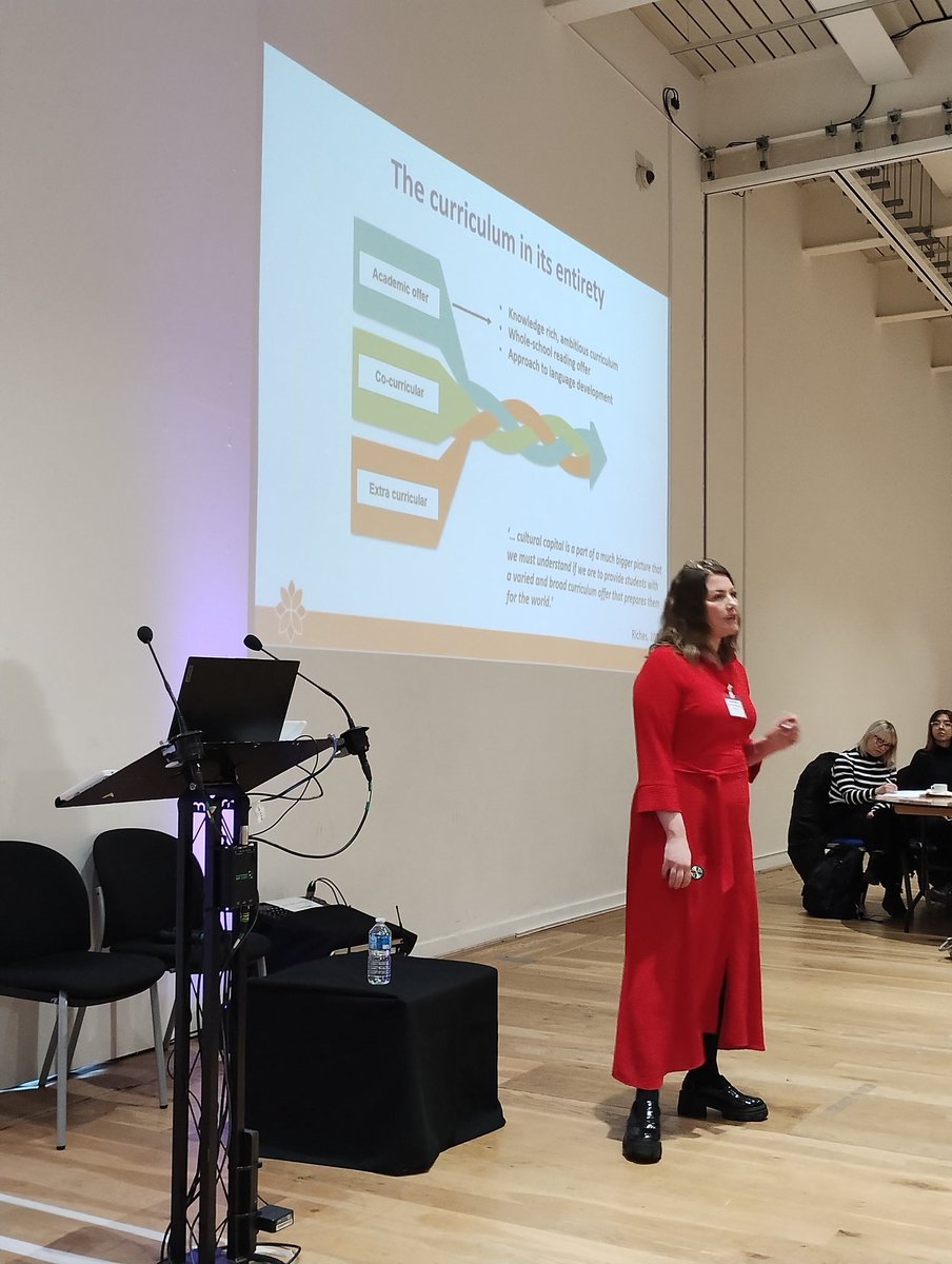 "Education is an act of social justice"
"Every interaction is an intervention."
"Cultural capital needs to be woven into everything that we do."
Sarah Stock and Louise Quinn's brilliant thoughts on cultural capital for all learners #ImagineIf2024 <a href="/NEATschools/">NEAT Academy Trust</a> <a href="/nelearningtrust/">North East Learning Trust</a>