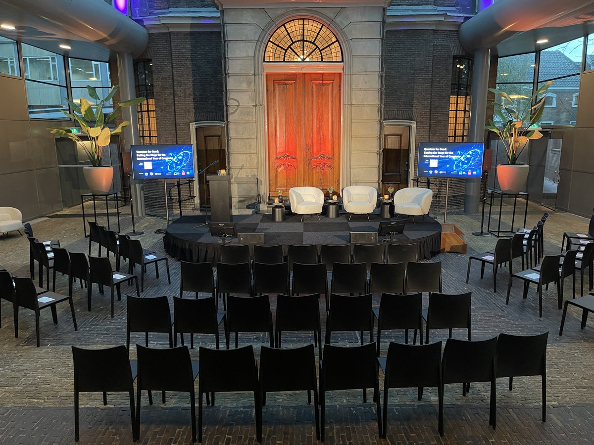 unicc_ict's tweet photo. 🚨 We’re just an hour away from the #QuantumForGood conference! ⚛️🌍✨
Excited to hear from global leaders, researchers, and innovators exploring quantum's potential for social impact! 🌐💡
Starting at 2 pm CET, stay tuned for live updates! 🗣️🕒 https://t.co/uUdSVLNPe5