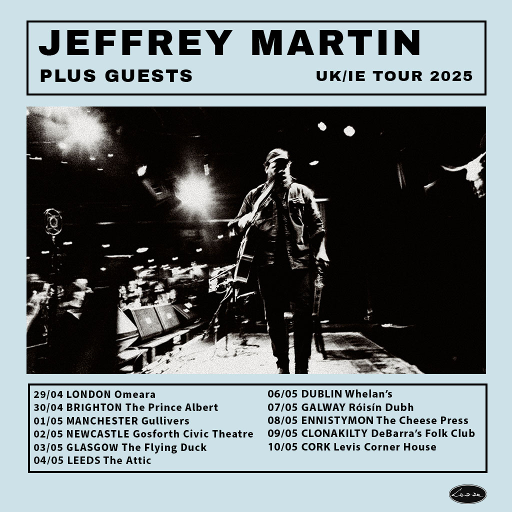 Jeffrey Martin announces UK and Ireland Tour Dates for 2025! Pre-sale tickets are available NOW via the link 🎟
loosemusic.com/page/live-even…