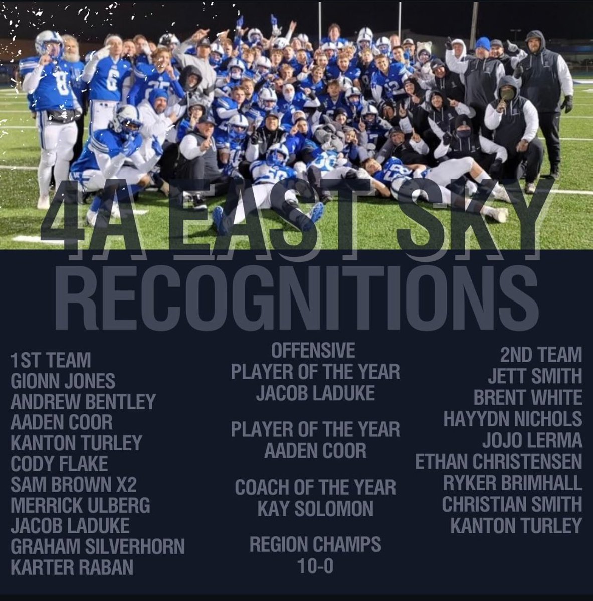 Congrats to everyone recognized in region awards!

So many more deserving!
We’re not done yet!