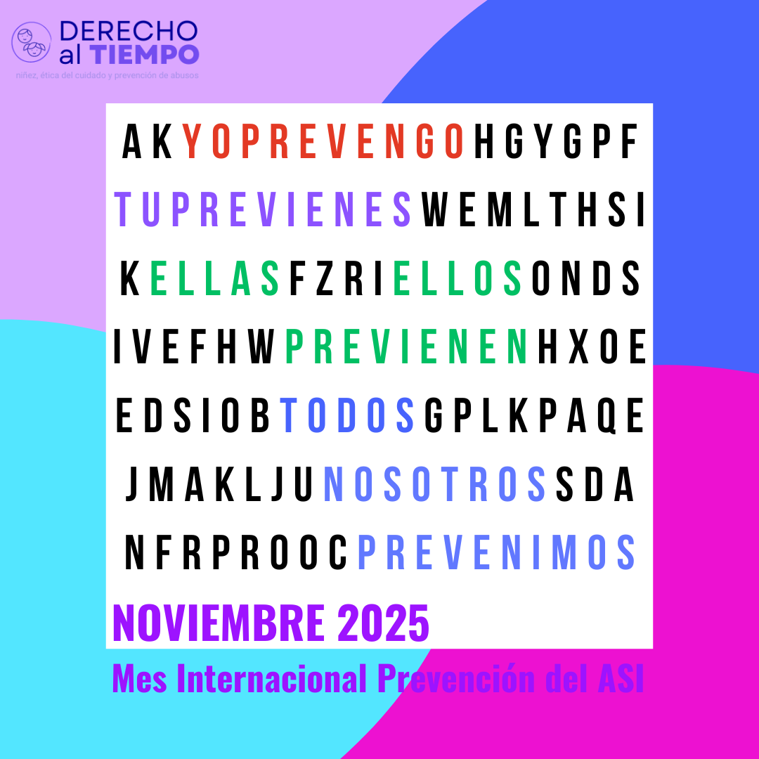 derechoaltiempo's tweet photo. MES MUNDIAL toma de conciencia, prevención y reparación abuso sexual infantil #CSAawareness #cuidemoslainfancia #traumaASI https://t.co/0McSbHGt5P