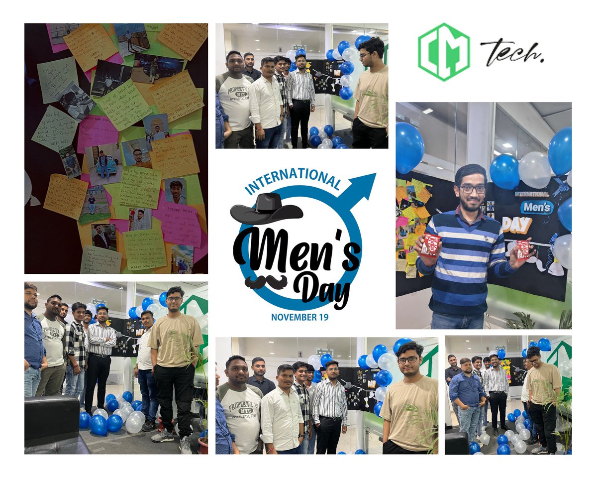 Codermask_Tech's tweet image. 🎉 Men&apos;s Day Magic at the Office! 🎉

Our amazing girls pulled off a #surprise that left the boys speechless! 💌 From heartfelt cards filled with humor and emotion to a fun mind-relaxing activity, it was all about celebrating them! 💪💙

💖👔
#MensDayCelebration #TeamLove