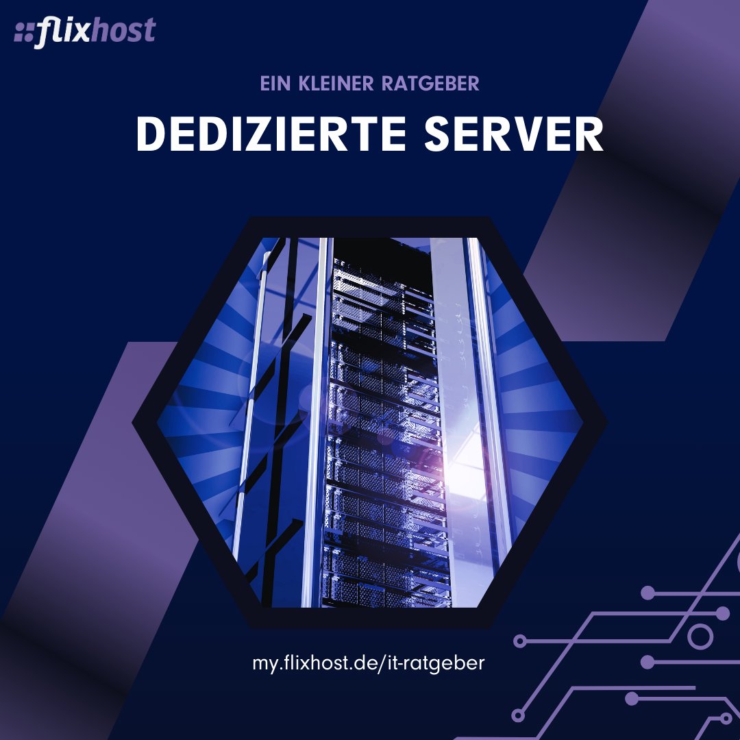 FlixHost's tweet photo. 🔍 Was ist ein dedizierter Server? 🔍
Ein dedizierter Server bietet exklusive Hardware-Ressourcen, volle Kontrolle und maximale Performance – ideal für anspruchsvolle Projekte, Onlineshops oder datenintensive Anwendungen. 💻✨
Vorteile:
• Leistung: Keine geteilten Ressourcen.
• Sicherheit: Höchste Standards.
• Flexibilität: Individuell konfigurierbar.
• Stabilität: Keine Überlastung.

FlixHost liefert zuverlässige dedizierte Server, individuell konfigurierbar und bereit für Ihre anspruchsvollsten Projekte 🚀
#DedizierterServer #HostingLösung #FlixHost #Performance #Sicherheit #WebHosting #Server #Datacenter #Rechenzentrum