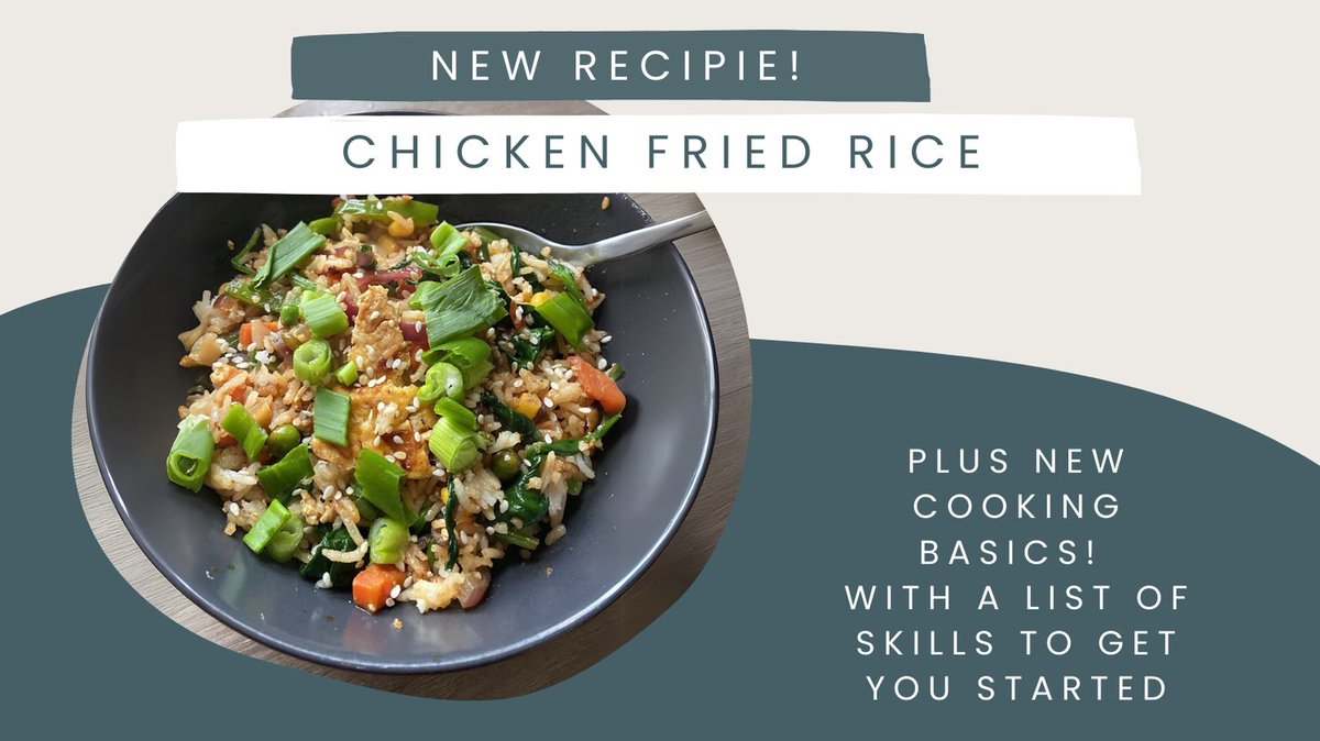 warwickfunding's tweet image. NEW! Chicken Fried Rice recipe &amp;amp; Cooking Basics section now live! Learn essential kitchen skills &amp;amp; cook up this quick, budget-friendly meal. Save money, eat well!
Find out more Link in bio.
#StudentCookbook #CookingBasics #BudgetCooking