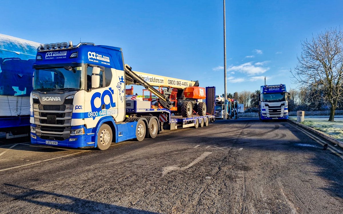 Hire Safe Solutions (@hiresafesol) on Twitter photo Lovely weather for a #SuperBoom delivery! ☀️❄️
Check out two of our wagons, loaded with JLG 1500SJ's, spotted on their way up to Glasgow this morning! 📸
#SuperMEWPs .... #itswhatwedo
📞 - 0800 865 4455 📧 - info@hiresafesolutions.com Lovely weather for a #SuperBoom delivery! ☀️❄️
Check out two of our wagons, loaded with JLG 1500SJ's, spotted on their way up to Glasgow this morning! 📸
#SuperMEWPs .... #itswhatwedo
📞 - 0800 865 4455 📧 - info@hiresafesolutions.com