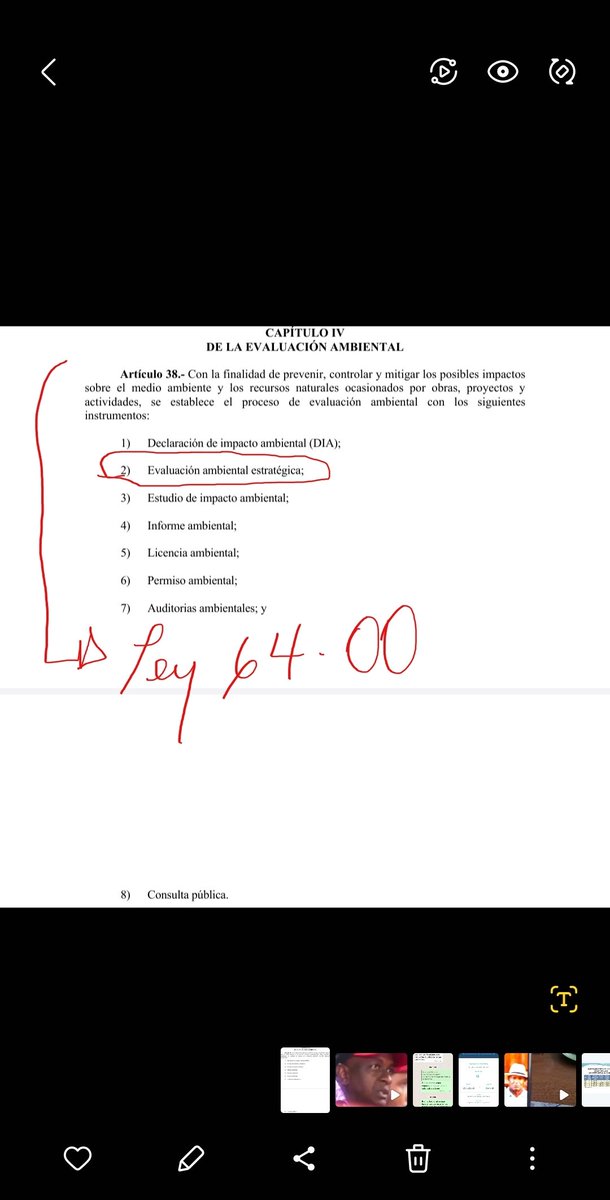 El ministro <a href="/joelsantose/">Joel Santos Echavarría</a> <a href="/energiayminasrd/">Ministerio de Energía y Minas</a> no se debe seguir violando la constitucion y las leyes a favor de la empresa <a href="/GQCMining/">GoldQuest | Proyecto Romero</a> en relación a hacer estudios donde la ley de <a href="/AmbienteRD/">Ministerio de Medio Ambiente RD</a> habla de procesos previos es un mal mensaje Sr. Pte. <a href="/luisabinader/">Luis Abinader</a> <a href="/nieves_rd/">Ricardo Nieves</a> <a href="/ACRD1974/">ACRD</a>