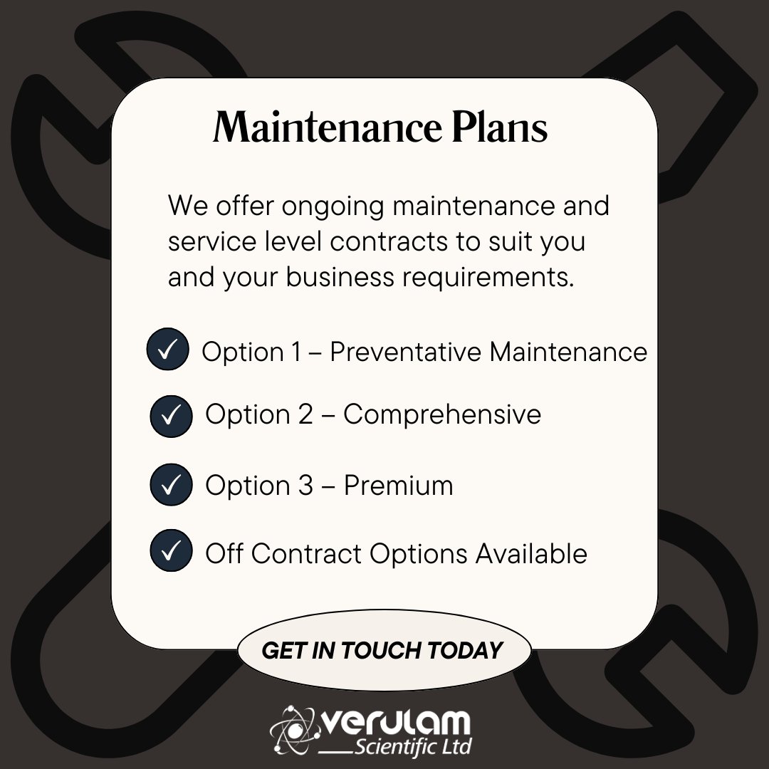 VerulamScienti1's tweet photo. Are you in need of ongoing maintenance for your analytical systems?

Find out more by clicking here; https://t.co/fJUnuWptsD

#automatedsolutions #serviceproviders #flashchromatography #syringepumps #PAL #autosampler
#HPLC #UPLC #LCMS #chromatography https://t.co/8MXQEM59Cs