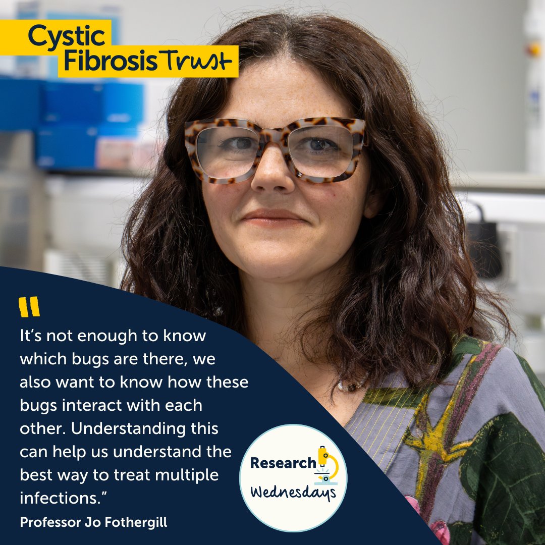 To mark #WorldAntimicrobialResistanceAwarenessWeek, we reflect on some of the milestones of 60 years of CF microbiology research, highlighted by Professor Jo Fothergill in a presentation last month. 

➡️ ow.ly/3kGF50UaI5C

#ResearchWednesday #cysticfibrosis