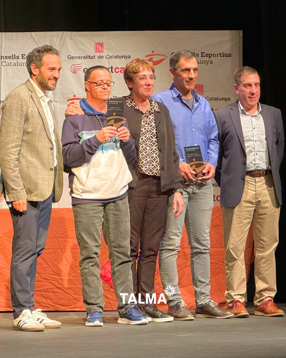 🏆TALMA va ser premiada en la Gala Valors, Esports i Ciutadania per la seva trajectòria de més de 30 anys del Club Esportiu i en l'organització d'activitats esportives que fomenten la inclusió i l'accessibilitat per als col·lectius amb necessitats de suport del territori 👏🏼
