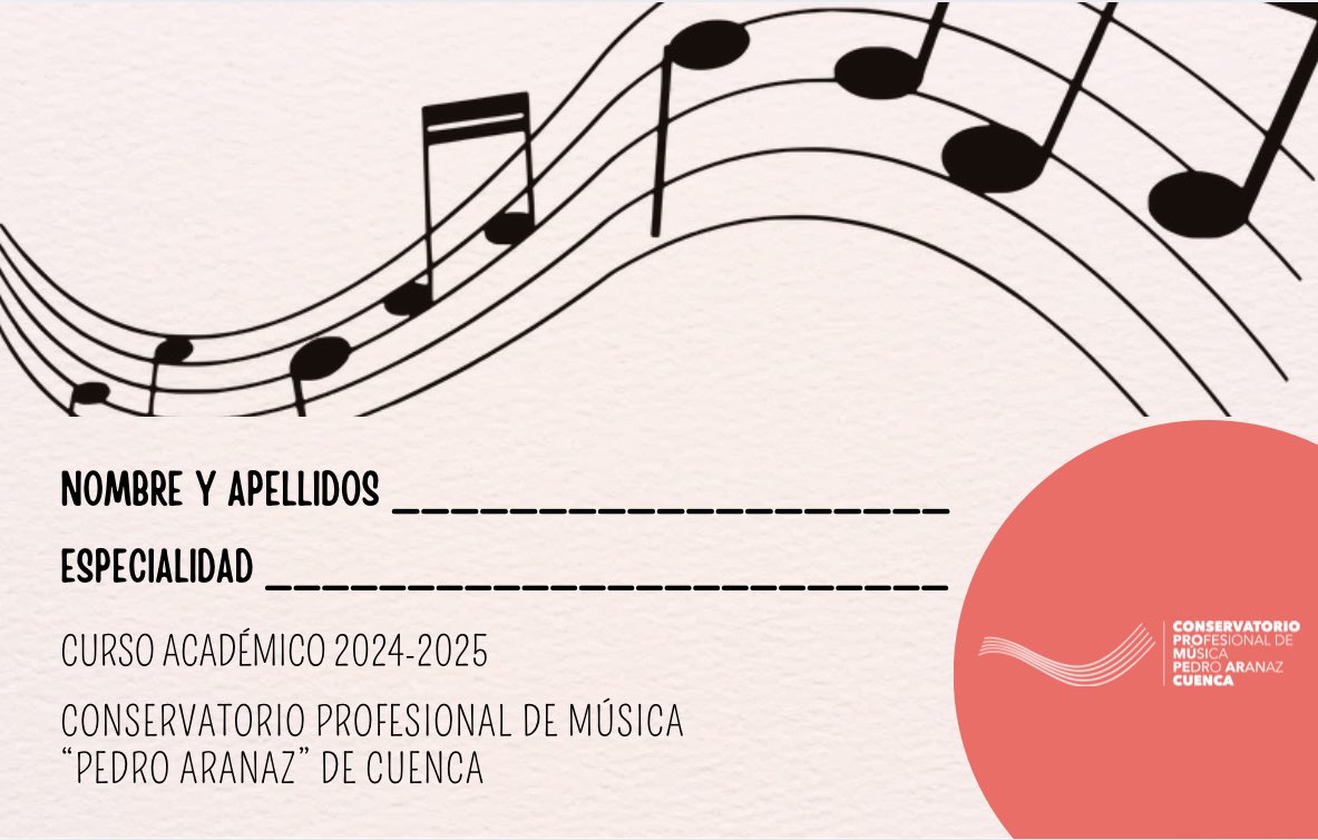 consercuenca's tweet photo. ⚠️ Se recuerda al alumnado de Enseñanzas Elementales que este será el primer concierto en el que podrán conseguir sello para su carnet de asistencia a conciertos. 

❗️Los ordenanzas solo sellarán el carnet a la salida del acto. 
—
#aranazvirtual #pedroaranaz https://t.co/P4Ce31z6Mu