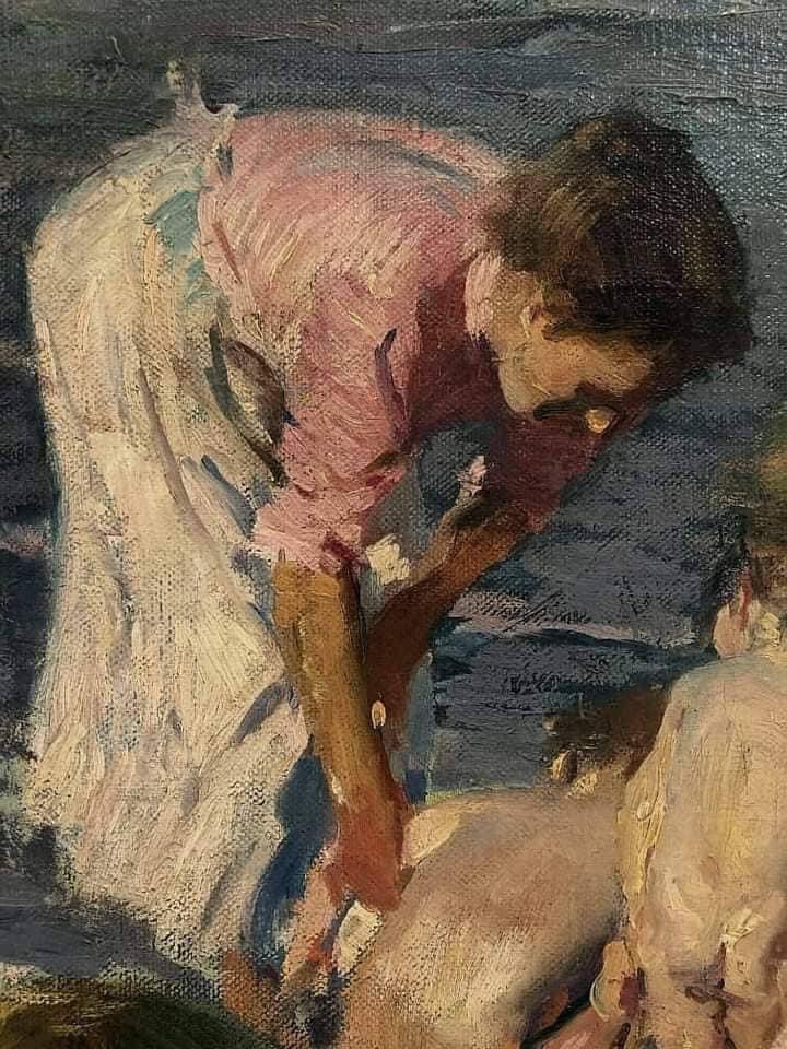 Arteymas_'s tweet photo. Joaquin Sorolla - Verano - 1904 - Museo de Bellas Artes La Habana Cuba.

Con detalles. https://t.co/qAuU9eX9MO