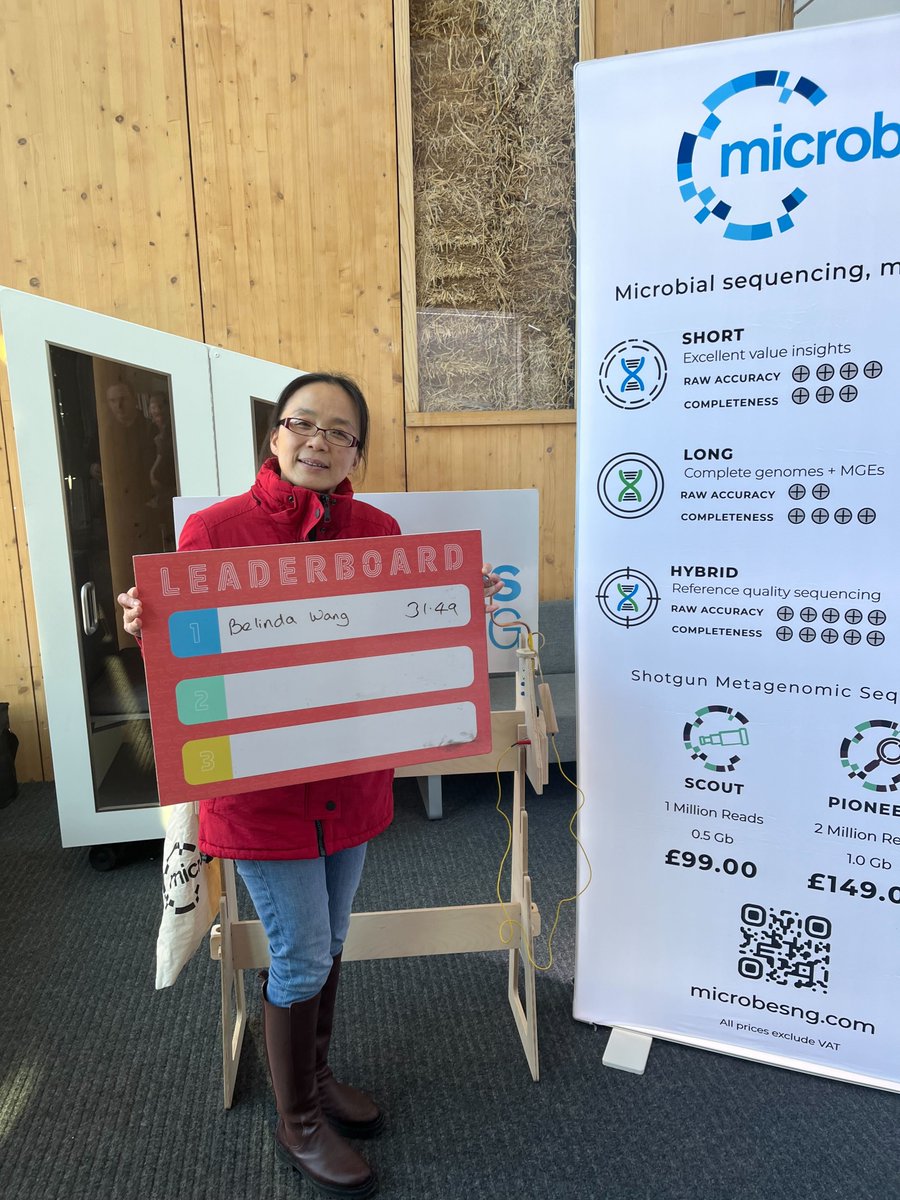 microbesNG's tweet image. We&apos;ve got scores on the doors for our BUZZ wire game 👀

Check out the prizes on offer👇

🥇 DNA socks @SouravKumarAMR
🥈 Lab beaker candle @WinterJody
🥉 Microscope key ring @HobleyLab

Make sure you drop by and grab some stickers too 😍

#EastMidsAMR #AMR #WAAW24