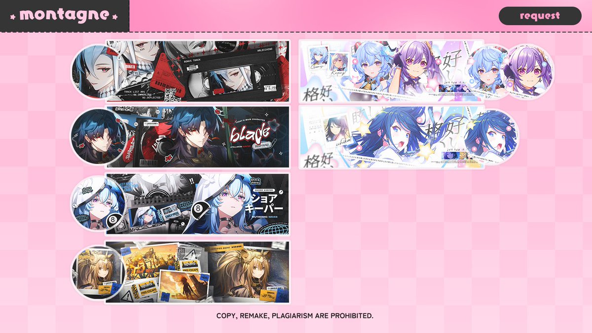 GIVEAWAY ALERT! 💗🔔
( any interactions will be cherished 💗 )

Haiii! Karena hari ini adalah hari ulang tahun (<a href="/fovalors/">⋆ Aey & Arthur ഒ : Joki Genshin !</a> ) 💗Mont mengadakan Giveaway Layout Made By Request khusus untuk 1 orang yang beruntung 😼💟 

rules cek di alt! >__0💗
end 21 NOVEMBER, good luck!

#zonauang