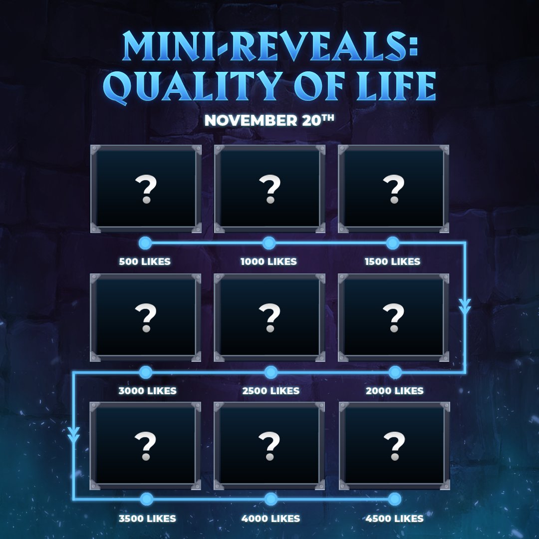 We are now just ONE WEEK away from Leagues V!

While we've been hard at work creating Echo Bosses, Combat Masteries and Relics, we've also been making some other changes👀

Let's do something different today: Every 500 likes unlocks a sneak peek at one of these smaller changes!