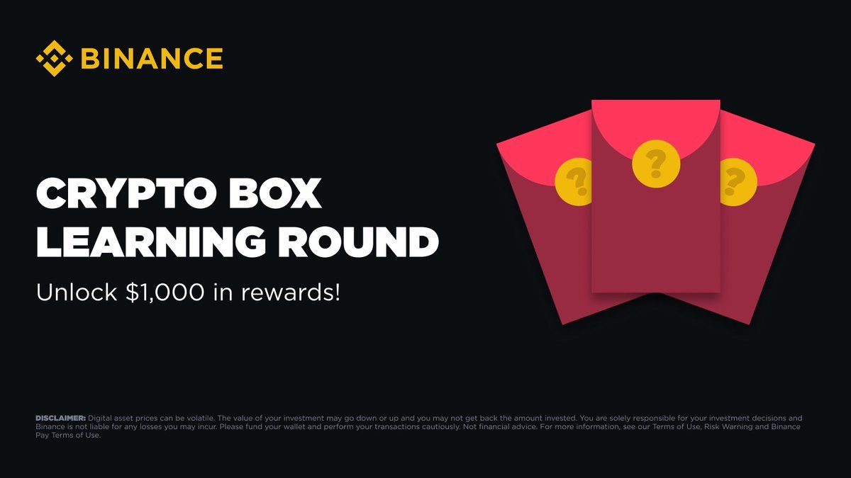 ⏰ Time to put your #Binance Crypto Box knowledge to the test. Stand a  chance to share 1000 #FDUSD 👉 100 lucky winners!💰 🔸Retweet & Follow  @BinanceAfrica 🔸Tag 4 friends to join
