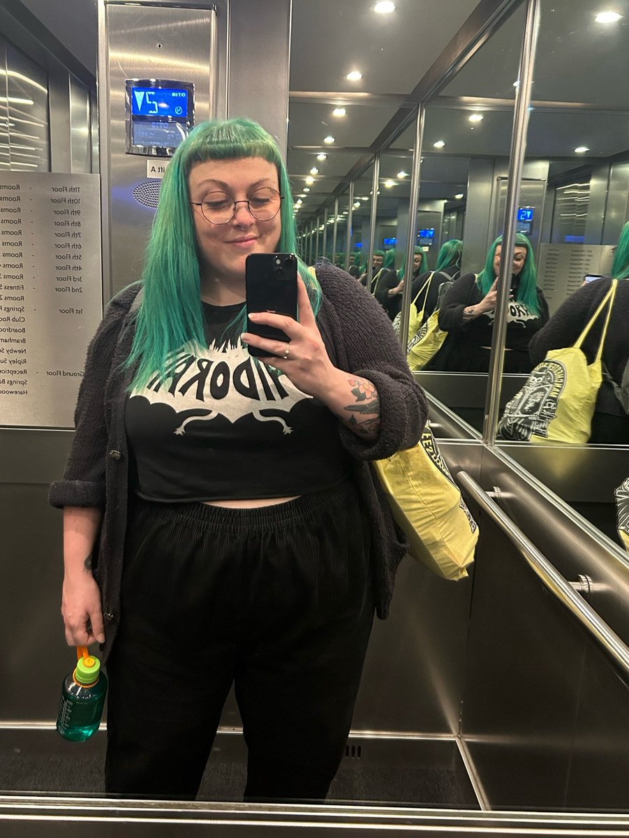 My first Thought Bubble (2019) V this years (2024)