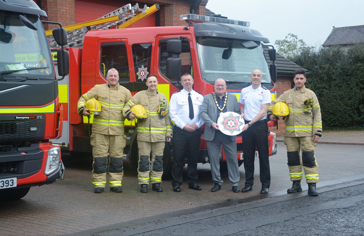 A commemorative event took place at Glengormley Fire Station to celebrate its 75th anniversary of service. <a href="/ANBorough/">Antrim & Newtownabbey Borough Council</a> Mayor <a href="/Neilkelly13/">Neil kelly</a> welcomed guests to share memories of the Firefighter’s life-saving work &amp; explore the Appliances &amp; memorabilia of Firefighting equipment.
