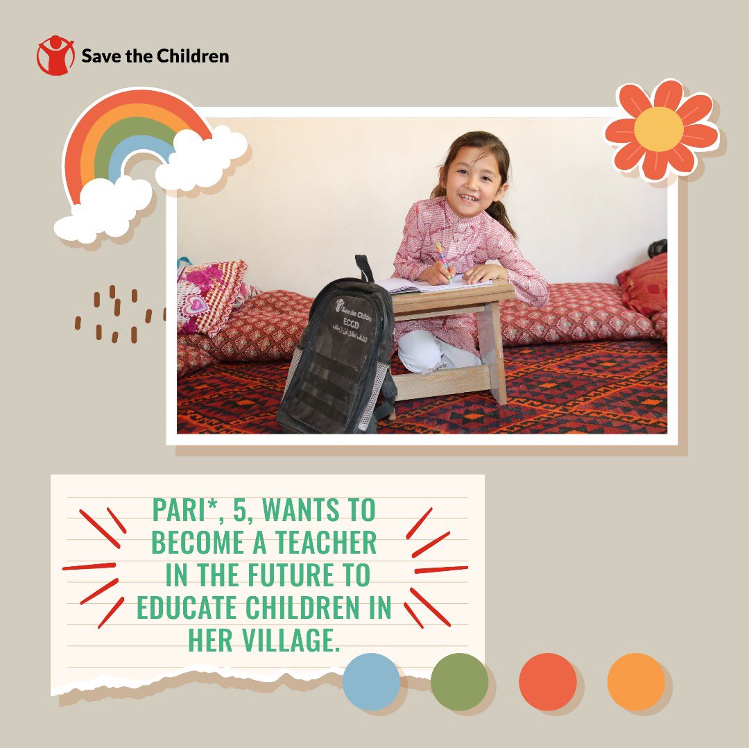 Save_Afg's tweet image. Happy #World Children’s Day!
Today, we celebrate the dreams, resilience, and boundless potential of every child in #Afghanistan. Let’s continue to create a brighter, sustainable future where their hopes can soar and their smiles light the way!
#WorldChildrensDay