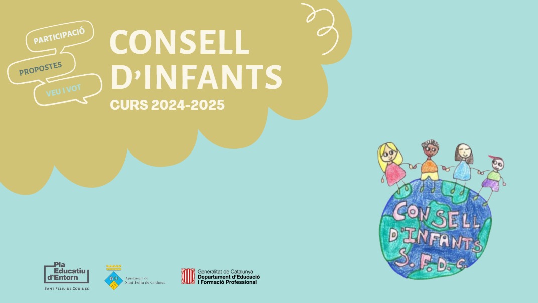 👧🏽🧑‍🦰Avui 20 de novembre se celebra el Dia Internacional dels Drets dels Infants

A #SantFeliudeCodines es constitueix el Consell d'Infants del curs 24/25, un òrgan de consulta i participació on es treballarà un tema segons l'encàrrec del govern #sfc182

ℹ️ santfeliudecodines.cat/temes/educacio…