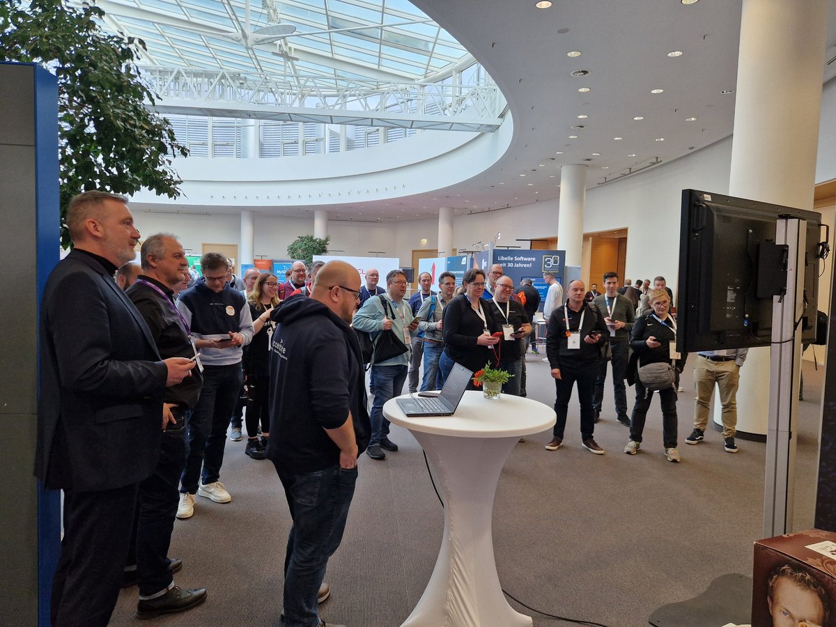 2nd conference #DOAG2024 day, quiz #2 <a href="/Accenture/">Accenture</a> booth. Thx for having fun with us and congrats to Jonathan for winning a nice Backpack.
If you missed it, another chance tomorrow 11:00