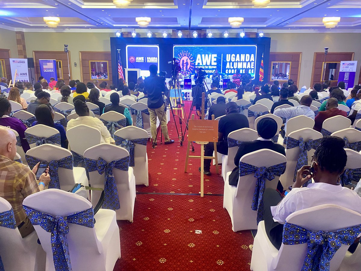 amandakawaisoly's tweet image. Proud alumnae of @AWEinUganda!
Thrilled to celebrate alongside so many incredible women entrepreneurs who are transforming their families and communities through their businesses.
#AWEConferenceUG2024 #AWEinUganda #AWEnergized