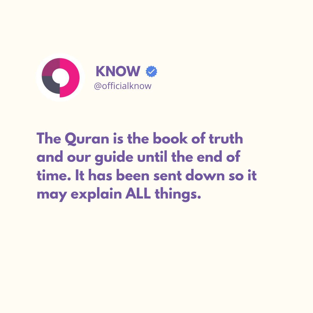 officialknow1's tweet photo. The Quran is our ultimate guide – a timeless source of truth and wisdom. It holds the answers to everything we need. https://t.co/FAttlhyR5K