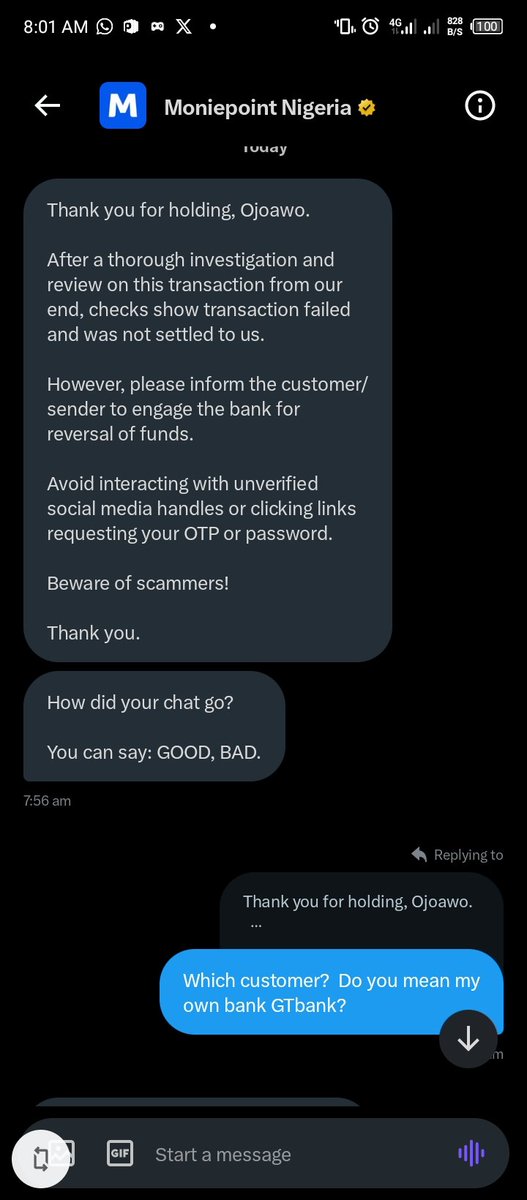 Joshyahweh's tweet photo. @itsSh0la It's another day to tell you @gtbank and @moniepointng are both th!eves, transaction done on Oct. 29th is nowhere to be found, and both claimed the opposite sides of the coin. Please get me my money. https://t.co/jLjSIEU9sD