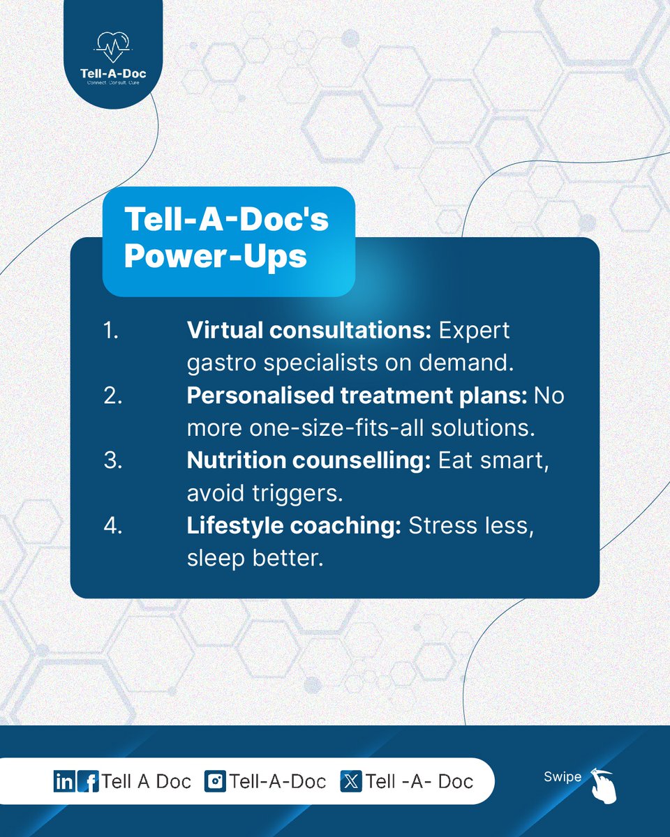 Tell_A_Doc's tweet photo. Did You Know? ❗️❗️ 

Acid Reflux affects 1 in 5 people! 

Take control of your health with Tell-A-Doc , your go-to platform for optimal healthcare 📌

Learn causes, symptoms &amp; management tips below 👇👇 

#guthealth  #healthylifestyle #acidreflux #healthcare  #telladoc https://t.co/zc0lZ1msan
