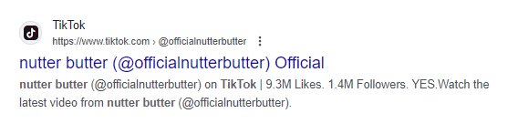 hahabenis369's tweet photo. Oki v/ quick tiktok memes list w/ best MC/views&likes ratio that i found in last 10 min (no order)

#nutbutt - NutterButter Man - 1.4m followers / 51k mc
$gegage - gegagedigedagedago aka golden nugget - 220m posts / 51k mc
$ligma - 400m posts / 500k mc
$real - real - 36.9m posts / 3.3m mc

🧵