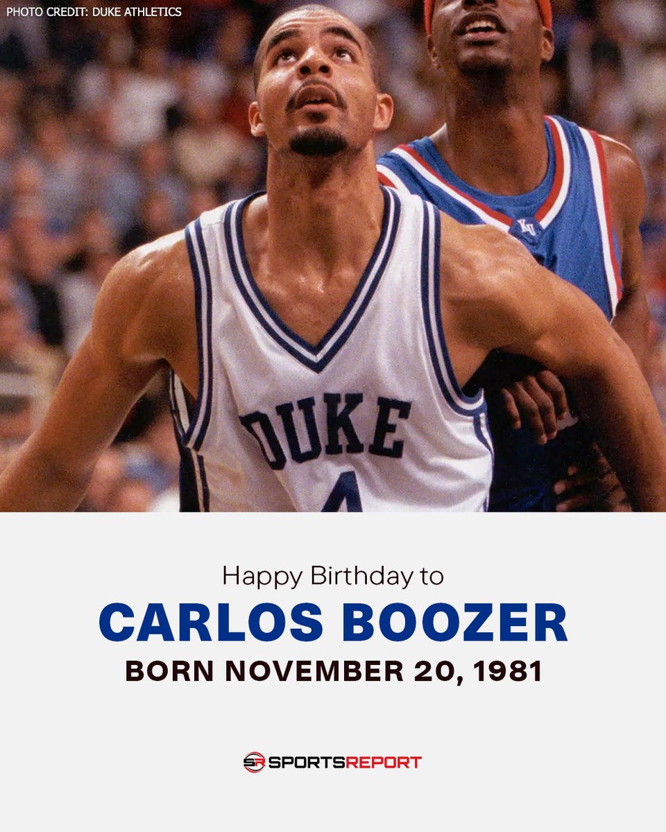 SRBlueDevils's tweet photo. Happy Birthday to #Duke Legend, Carlos Boozer! @MisterCBooz https://t.co/65a4RazTdd