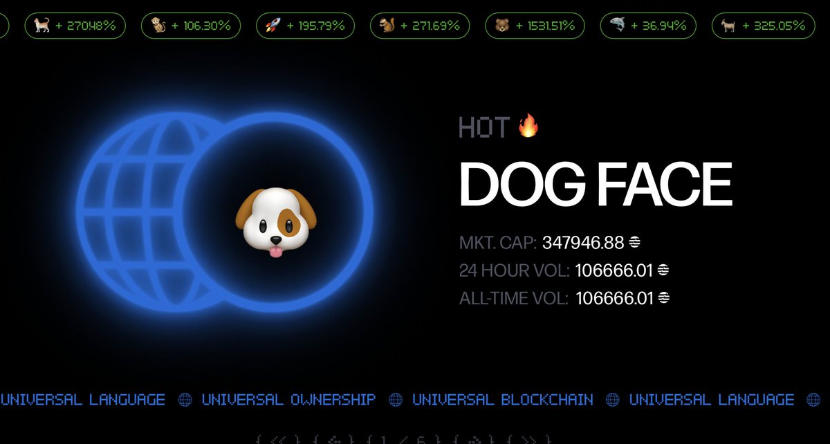 emojicoindotfun's tweet image. 🐶