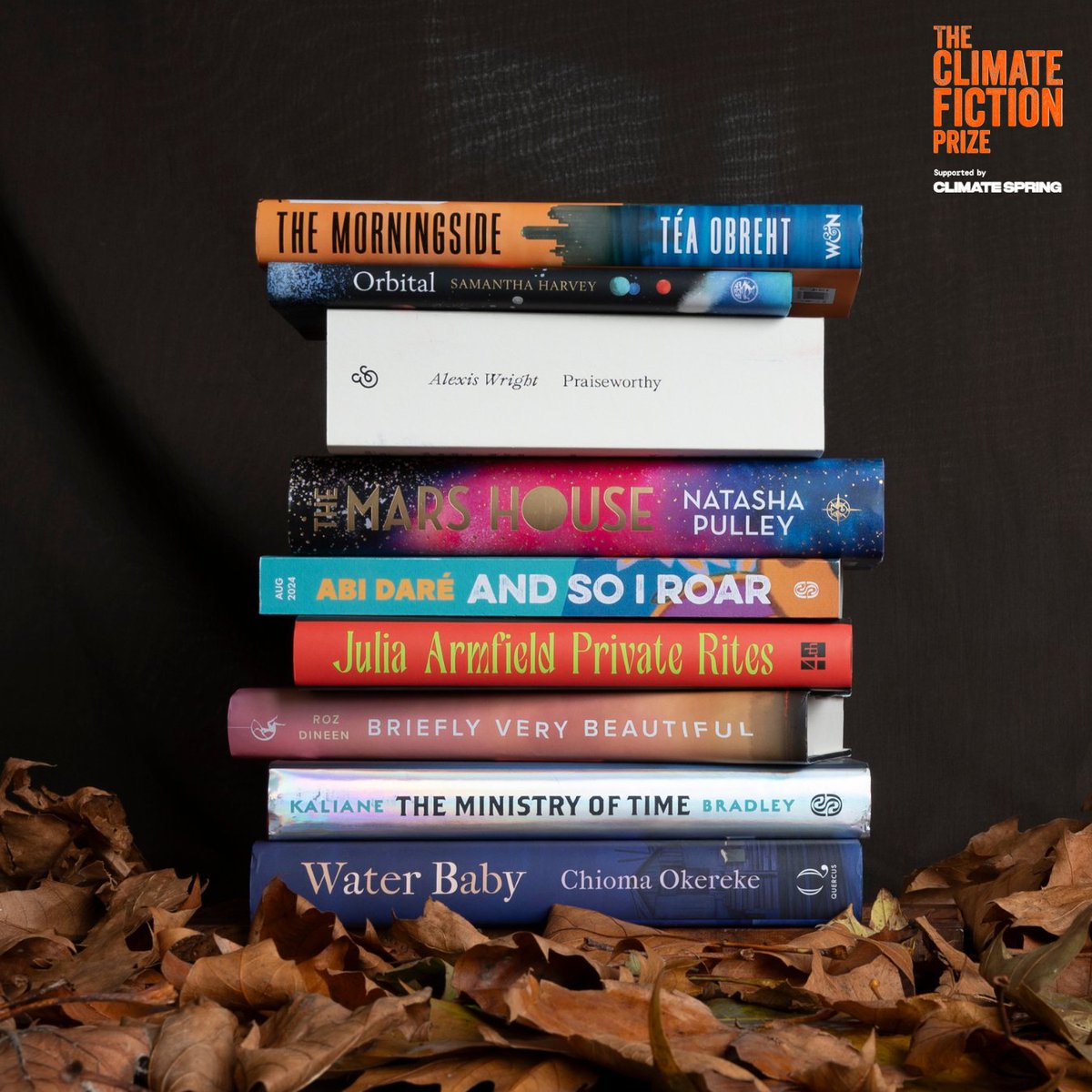 The Climate Fiction Prize’s first-ever longlist is here! 📚🤩

We couldn’t be more delighted with the diversity of stories represented - from literary &amp; historical fiction to science fiction &amp; pacey plot-driven narratives.

Full announcement: climatefictionprize.co.uk

1/3 [THREAD]