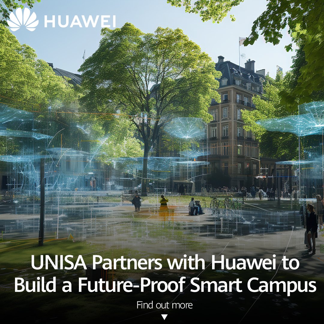 UNISA is embracing digital transformation to enhance research and course delivery by implementing Huawei's CloudCampus Solution across its campuses. This robust solution integrates switches, routers, and Wi-Fi 6 for high-speed, reliable, and secure networks. With full coverage
