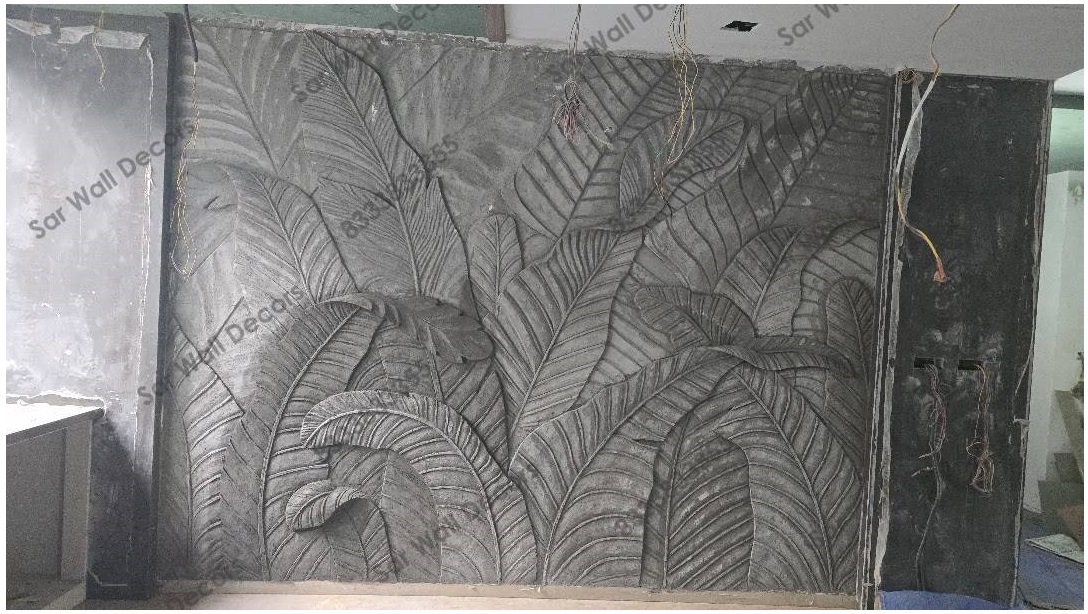 sarwalldecors's tweet image. Ongoing Work Processes on Cement Leaf Wall Mural Art at Vivekananda Nagar Kukatpally
#cementwallmuralart #leafmural #reliefwall #bananaleafwallart
#basrelief #wallputty #texture #texturedart #cementart
#interior #homedecor #WallDesign #vivekananadanagar
#kukatpallyhyderabad