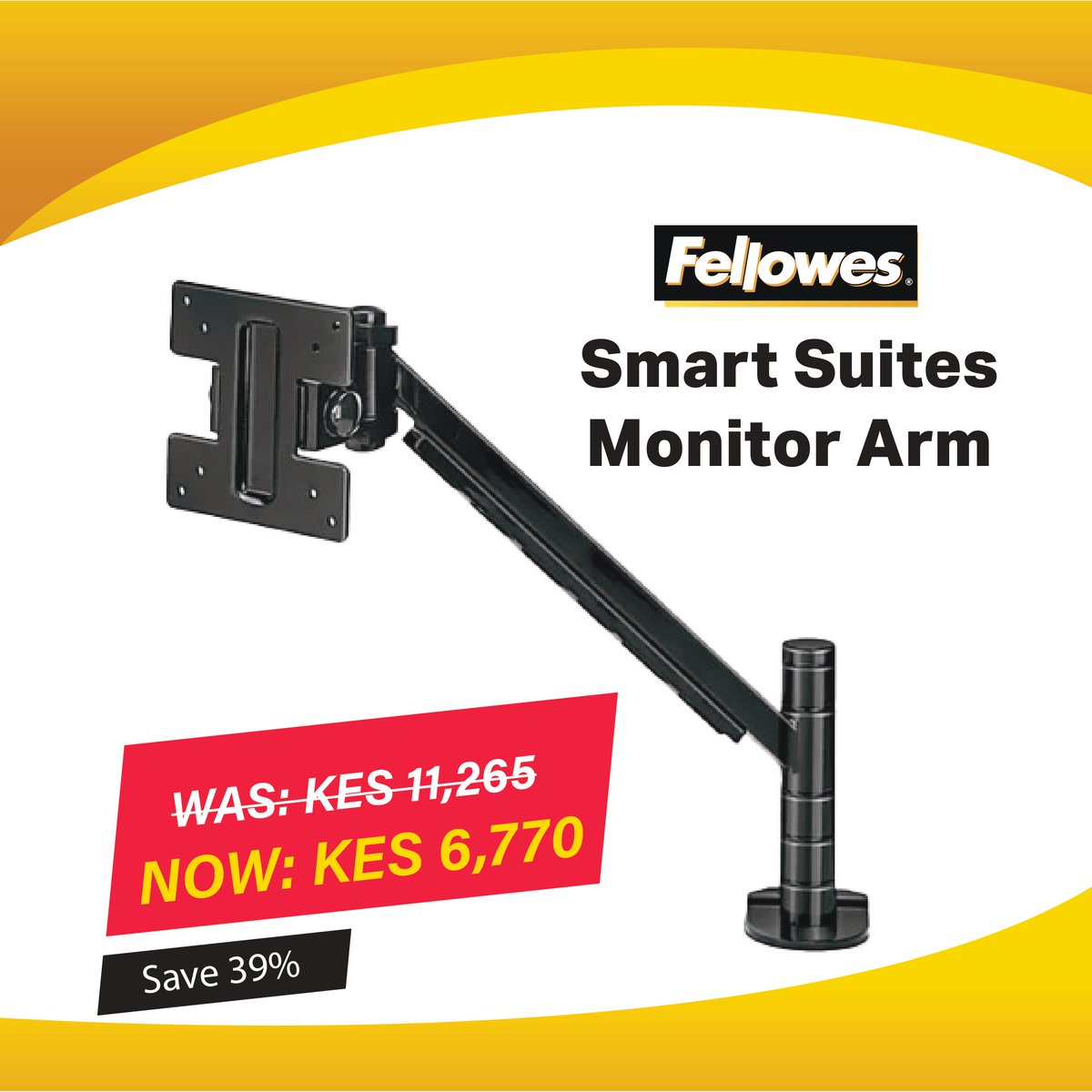 OfficemartKE's tweet photo. 🖤 Black Friday Monitor Arm Madness! 🖤

Double the Screens, Half the Stress: Upgrade to Fellowes Dual Monitor Arms – Limited-Time Discounts Await!
#BlackFridayDeals #BlackFriday https://t.co/ptiUHr4skj