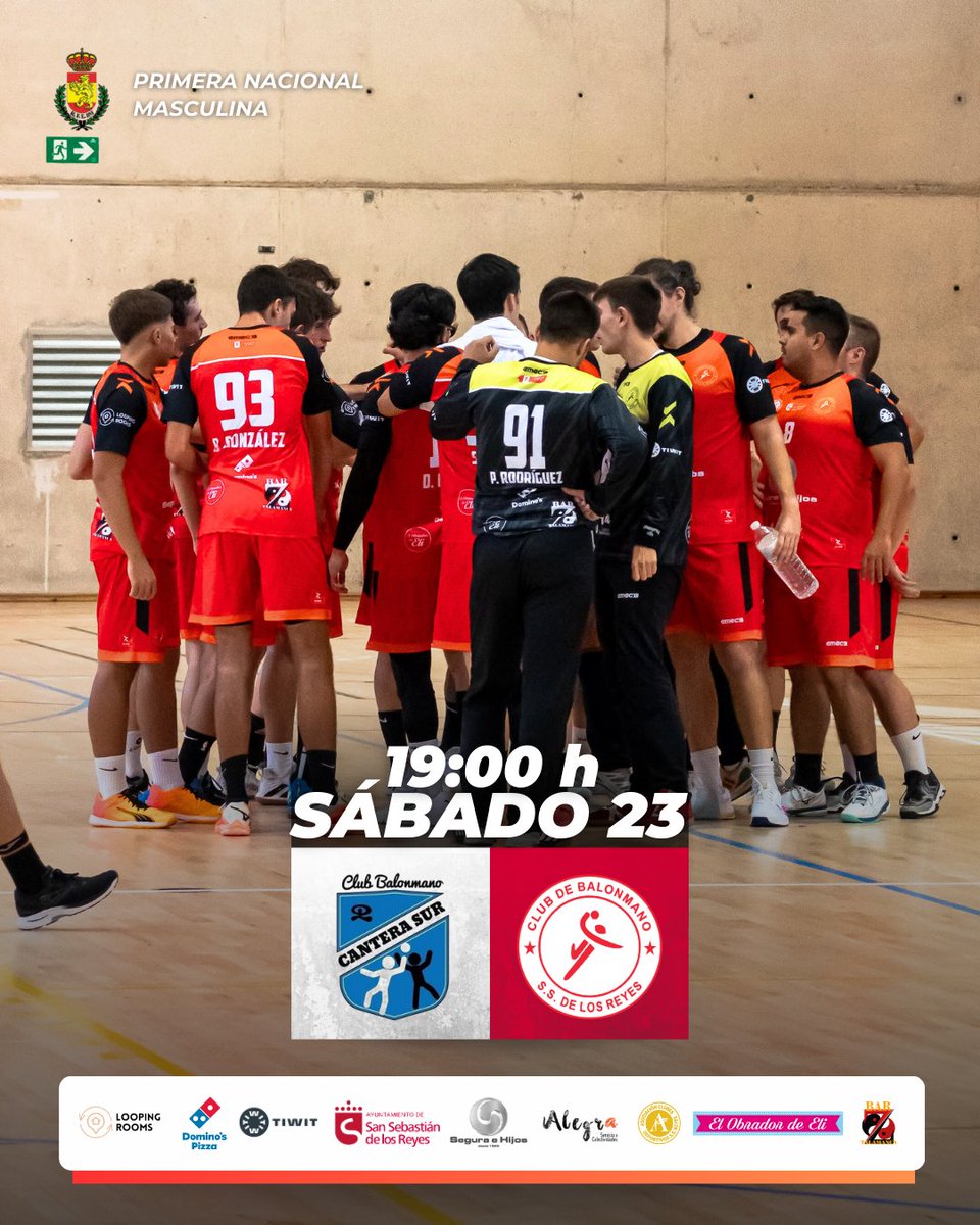 🔥 #PrimeraNac

Este fin de semana los chicos se desplazan hasta Almería para disputar la jornada 10 🆚 Club Balonmano Cantera Sur.

📺balonmanosanse.es

¡Vamos chicos!  #BMSanse❤️