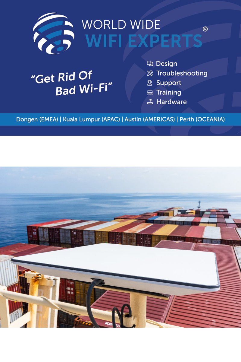 WWW_Experts's tweet image. @WWW_Experts integrates STARLINK - groundbreaking satellite internet constellation - into its suite of maritime connectivity solutions.

@WWW_Experts is dedicated to ushering in a new era of speed, reliability, and innovation.

#wifi #maritime #starlink
