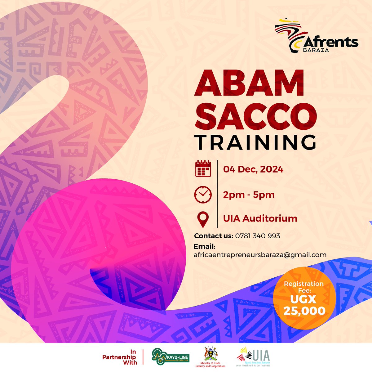 AfrentsBaraza's tweet photo. 76% of African startups fail due to lack of funding! 85% of SMEs lack access to finance. $400bn annual financing gap. Join us at ABAM SACCO formation training to explore alternative funding models &amp; boost entrepreneurship! #FinancialInclusion #Entrepreneurship #Africa https://t.co/Gieiy8HJFJ